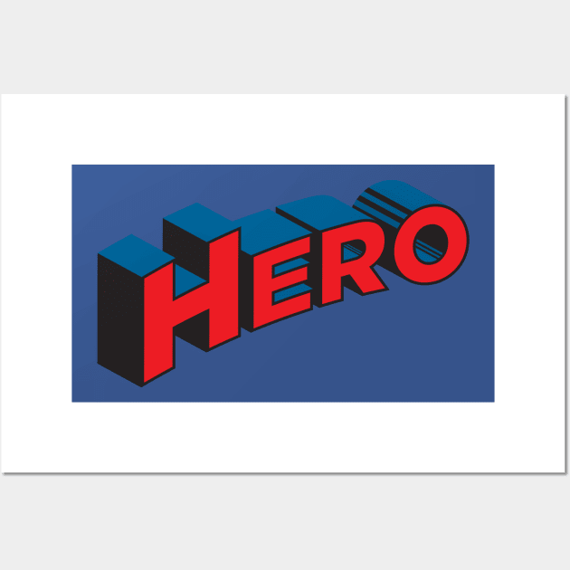 Hero Wall Art by designseventy